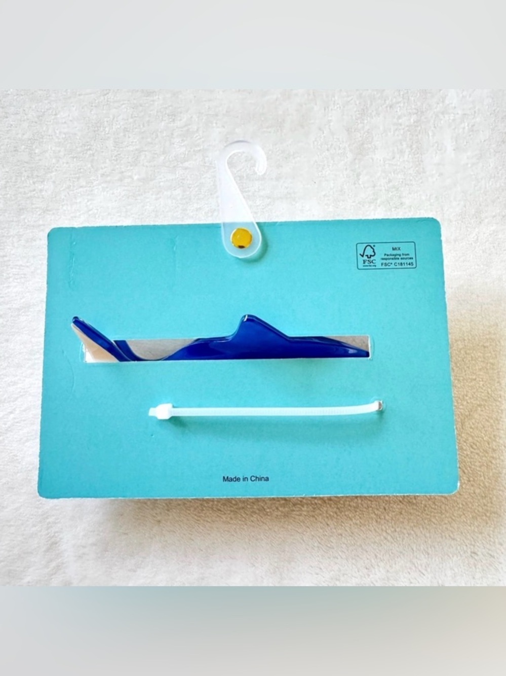 NWT Piper K Shark Ocean Theme Hair Clip - Picture 4 of 6